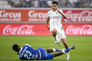 Zakaria El Ouahdi avec le KRC Genk