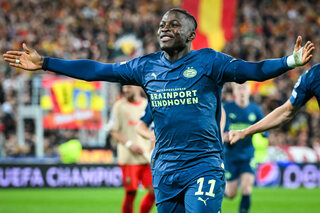 Johan Bakayoko et le PSV en Ligue des champions à Lens