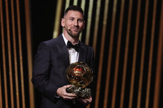 Lionel Messi au Ballon d'Or