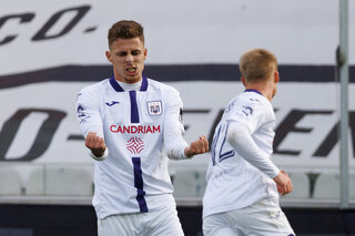 Thorgan Hazard Anderlecht Diables Rouges Jupiler Pro League