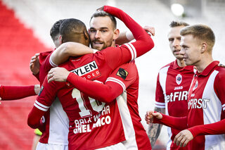 Vincent Janssen avec l'Antwerp contre le Standard