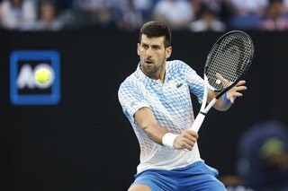 Novak Djokovic à l'Open d'Australie