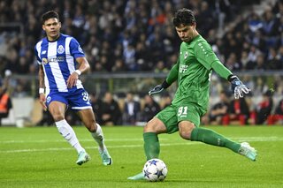 Senne Lammens en Ligue des champions à Porto avec l'Antwerp