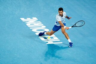 Novak Djokovic à l'Open d'Australie