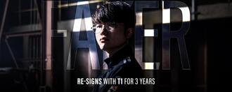 La structure T1 annonce la prolongation de Faker pour trois ans