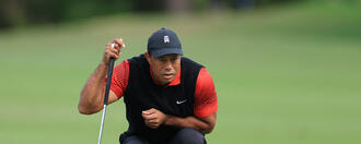 Legende Tiger Woods keert terug op het golfterrein