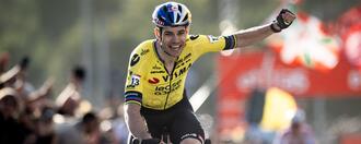 Wordt de wereldbekermanche in Benidorm weer een prooi voor Wout van Aert?