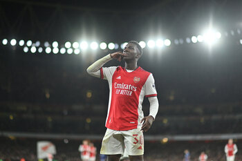 Eddie Nketiah, de hattrickheld die wel eens snel weg zou kunnen zijn bij Arsenal