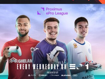Proximus ePro League: Club Brugge en Standard de Liège op kop