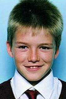 David Beckham kindertijd