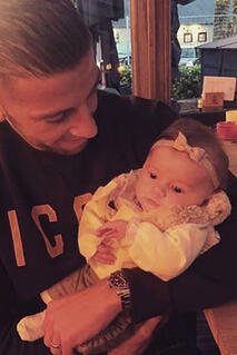 Toby Alderweireld en Ayla