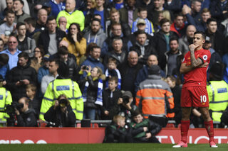 One day, one goal: Philippe Coutinho se promène dans la défense d’Everton lors derby de la Mersey