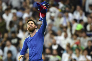 Mythische vieringen: Messi toont aan Bernabeu wie de baas is