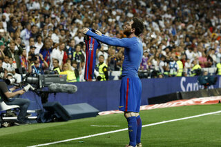 Mythische vieringen: Messi toont aan Bernabeu wie de baas is