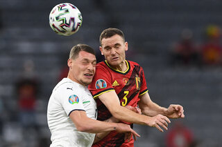Thomas Vermaelen est le meilleur défenseur des Diables rouges à l'Euro 2020