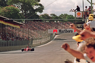 In 1990 gaf F1-legende Alain Prost Ayrton Senna lik op stuk na een geweldige remontada