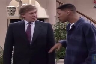 Donald Trump apparaît dans la série "Le Prince de Bel-Air" aux côtés de Will Smith.