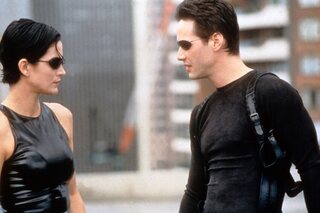 Keanu Reeves et Carrie-Anne Moss dans 'Matrix'