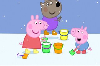 Peppa Pig, une des séries préférées des enfants sur Nickelodeon Junior.