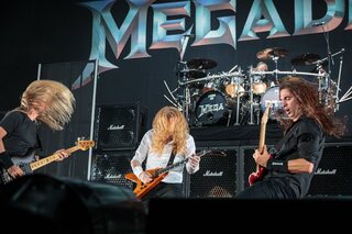 Trashmetal van Megadeth zal luid weerklinken op weide van Graspop Metal Meeting