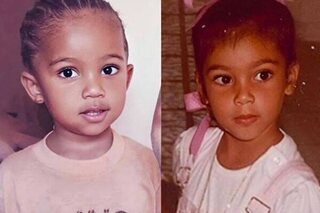 Kim Kardashian et son fils Saint
