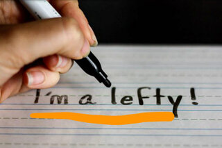 Left handed