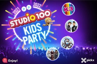 Studio 100 Kids Party : commencez l’année 2022 en chantant et dansant !