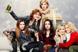 De cast van 'A Bad Mom's Christmas'