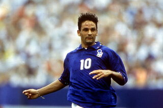 De grote afwezigen van het EK: Roberto Baggio, op de top van zijn kunnen, mist het EK 1992 met Italië
