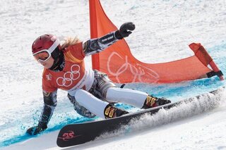 Het dubbele mirakel van Ester Ledecká op de Winterspelen in Pyeongchang