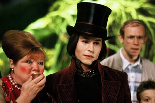 Willy Wonka par Johnny Depp dans Charlie et la chocolaterie