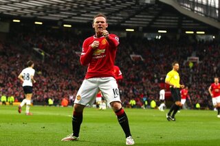 Mythische vieringen: Wayne Rooney mept Tottenham knock-out