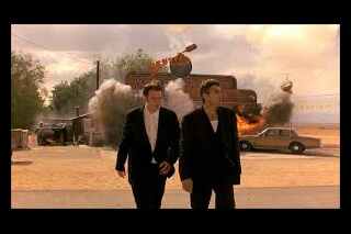 Quentin Tarantino en George Clooney in 'From Dusk till Dawn'