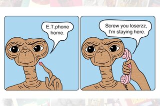 Mise-en-scène: Wat als ET de aarde leuker vond dan zijn eigen thuis?
