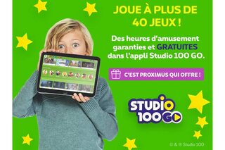 Proximus fête les vacances d’automne avec des jeux gratuits dans l’application Studio 100 GO