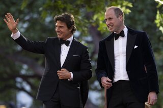 Tom Cruise en prins William