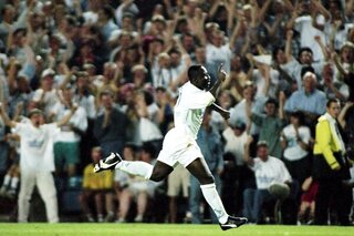 One day, one goal : Anthony Yeboah marque deux buts magnifiques en un mois pour Leeds United