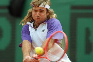andre agassi perruque
