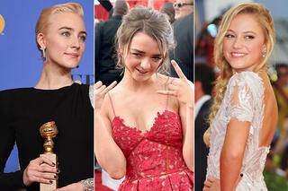 Saoirse Ronan, Maisie Williams en Maika Monroe