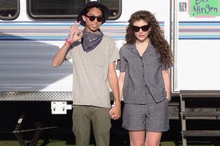 Lorde en James Lowe