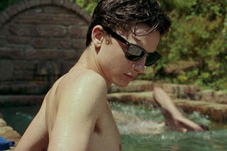 Timothée Chalamet in Call Me By Your Name