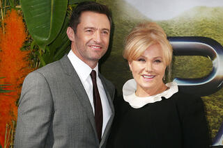 Hugh Jackman en Deborra-Lee Furness