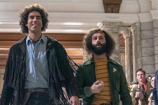 Sacha Baron Cohen in 'The Trial of the Chicago 7'