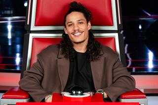 Hatik sur le banc de The Voice Belgique