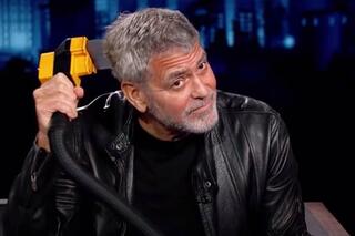 Clooney met de Flowbee