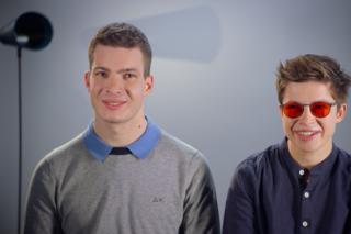 Foto van Julien en Sibe in 'Durf te vragen'