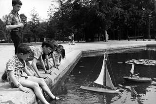 Een foto uit vervlogen tijden van de eerste lentedagen