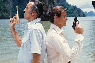 Christopher Lee als Scaramanga in 'The Man with the Golden Gun'