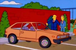 Reconnaissez-vous ces voitures des Simpsons?