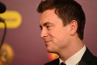 Niels Destadsbader op het Gala van de Gouden K's